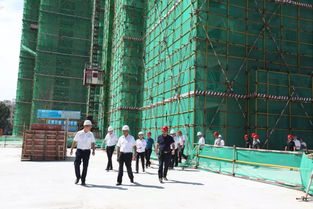 重品质 铸精品 庆华房产组织开展在建工程观摩学习