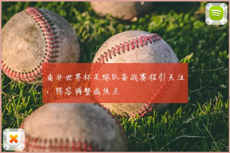 南非世界杯足球队备战赛程引关注，阵容调整成焦点