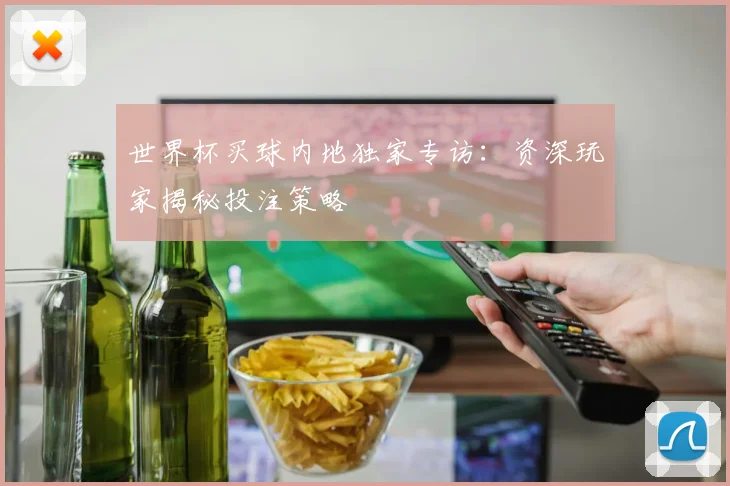 世界杯买球内地独家专访：资深玩家揭秘投注策略