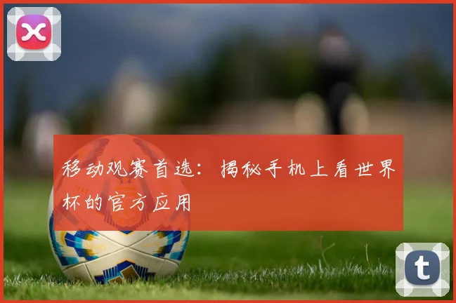移动观赛首选：揭秘手机上看世界杯的官方应用